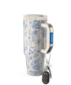 Thicc Buddy 40oz | Blue Floral